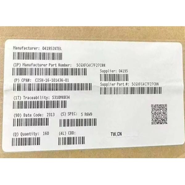 Quality Field Programmable Gate Array 5CGXFC4C7F27C8N
 1.13V Cyclone V GX 925 MHz FPGA Programmable Logic IC
 for sale