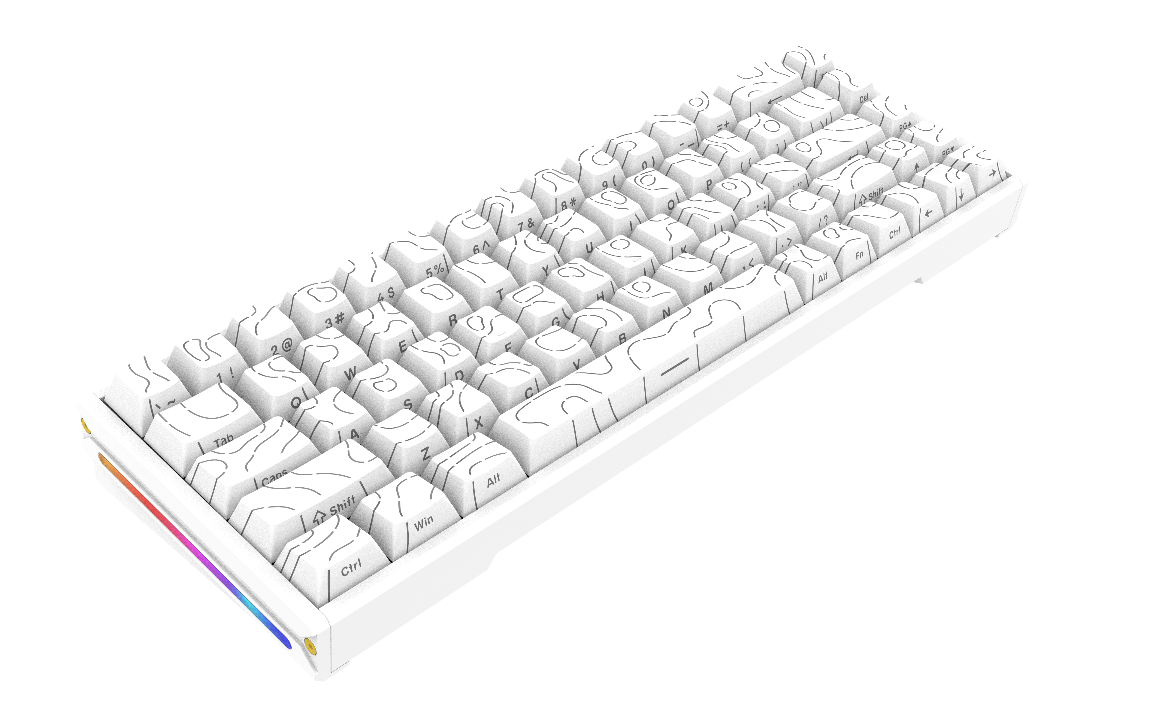  Full Size Magnetic Axis Keyboard with Wired Connectivity and OEM Keycap Profile for Enhanced Typing Experience Manufactures