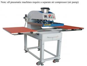  220V/110V Heat Press Transfer Machine / T Shirt Heat Press Machine High Accuracy Manufactures