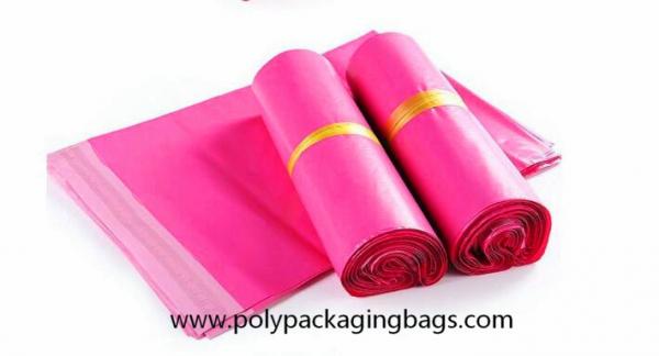 Quality Puncture Resistant PE Coextruded Film Red Courier Bag SGS for sale
