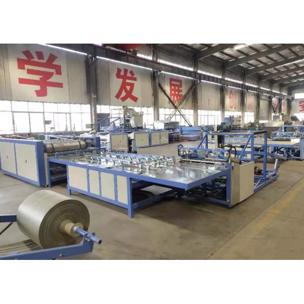 Auto Pp Woven Poly Sack Making Machine Automatic Heat Cold Cutting