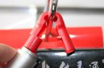 COMER china factory stop lock for supermarket hook/hook lock display