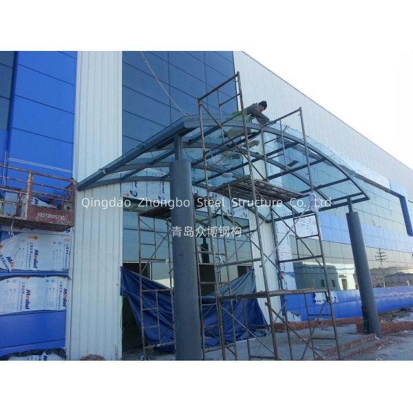 Pre Engineered Industrial Building ISO9001 Prefab Modular Construction