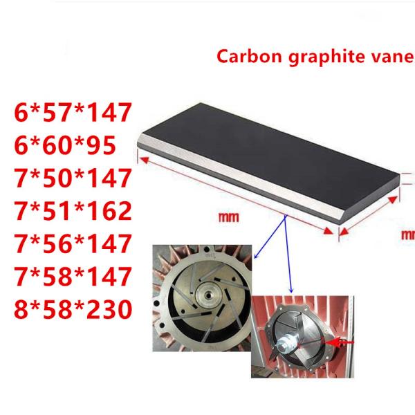 Graphite Vane for Vacuum Pump Long-Lasting Performance Chemical Composition Graphite