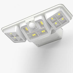  Solar Motion Sensor Lights Outdoor 16 LED Solar Powered Security Lights Landscape Ce 3-YEAR 30000 Onsite Metering Ip44 ABS EMC Manufactures