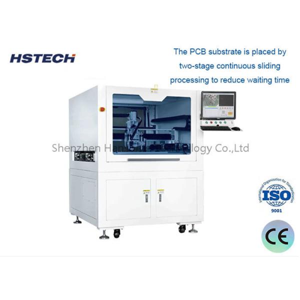 High Security Double Platform Manual Door PCB Router Machine for PCBA Manufactur