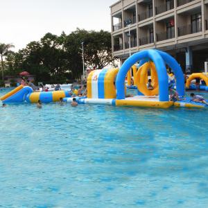 China Inflatable Water Park For Party, Pool Inflatable Water Games For Rental Business on sale