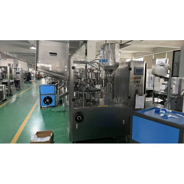 Automatic Toothpaste Packaging Production Line Paste Tube Filling Sealing Machine Hand Cream Soft Tubes Filler and Sealer
