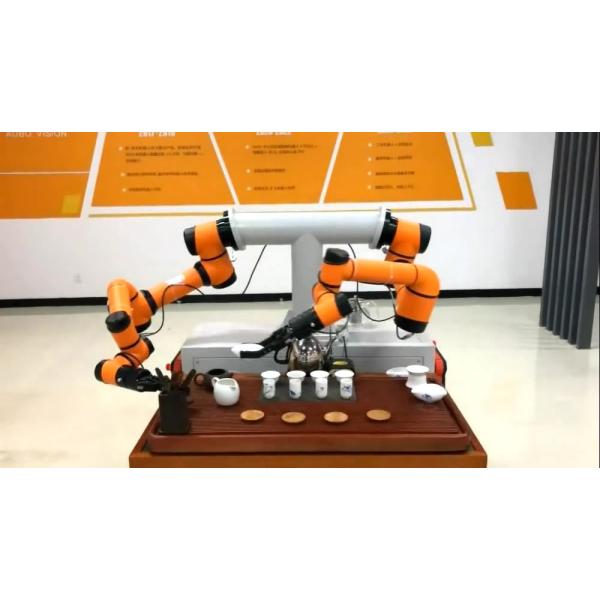 Quality Collaborative Robot Of AUBO i16 Cobot With 6 Axis Robotic Arm For Tea Making As Service Robot for sale