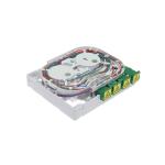 1core 2core 4core FTTH Faceplate SC LC Adapter UL94V0 ABS Wall Mounting FTTH