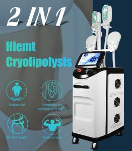 China EMS Cryolipolysis Body Sculpting Machine 2 In 1 For Fat Removal Body Contouring on sale