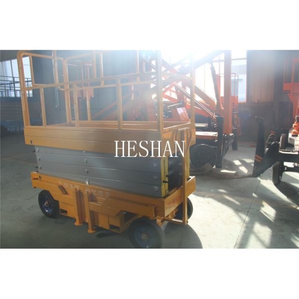 Motorized Mobile Elevating Work Platforms Lift Table Hydraulic Automotive