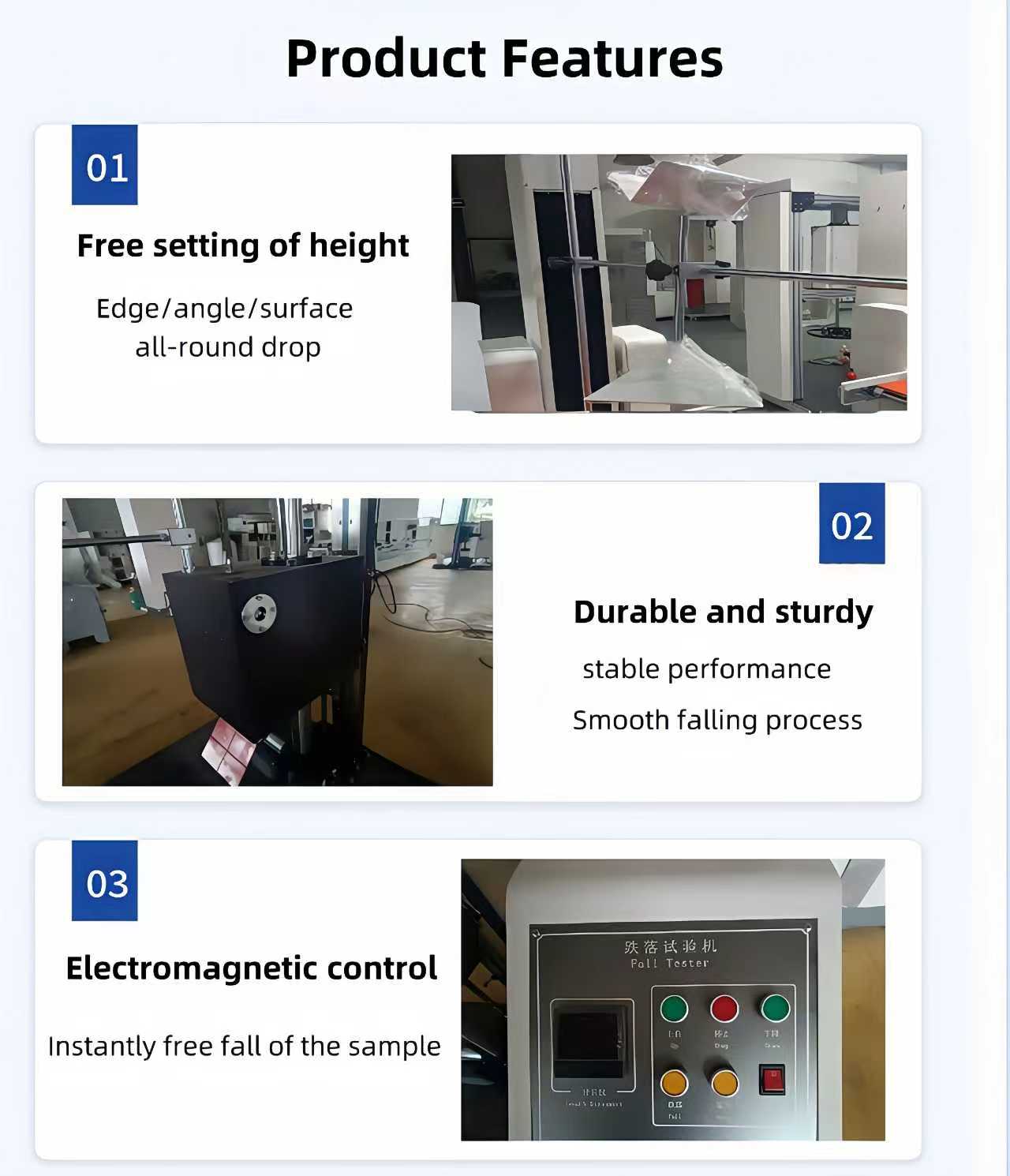 Luggage Drop Impact Test Machine | Suitcase Drop Testing Machine for Bag Drop Resistance Test ISTA Standard