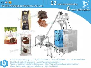 China Automatic chocolate powder weighing and packing machine Cocoa powder packaging machine on sale