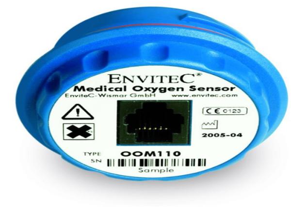 Quality Portable Medical Oxygen Sensor O2 Cell For Envitec 5 Seconds Response Time for sale