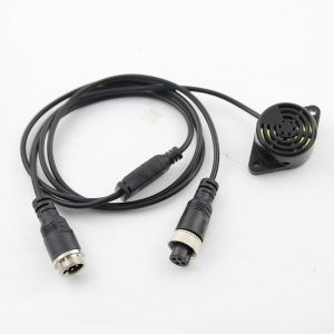 7inch LCD display ultrasonic parking sensor system with monitor and camera for