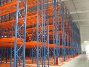 China Very Narrow Aisle VNA Pallet Racking System Logistics Warehouse on sale