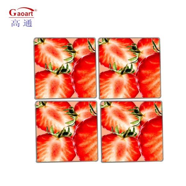 Tempered Glass Kitchen Tools Shape Chopping Cut Bread Square Cutting Board For Kitchen