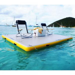  4 Person Leisure Floating Dock 2.9m Inflatable Water Platform Manufactures