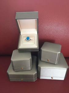  Personalised Bracelet Jewelry Plastic Box / Diamond Leather Jewelry Case Manufactures