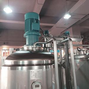  Emulsification blendering stainless steel paint and bulk milk tank Manufactures