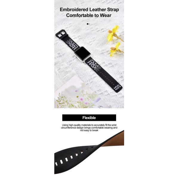22mm Quick-release Genuine Leather Strap