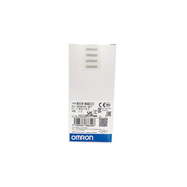  NX1W-MAB221 Omron Programmable Automation Controller with Relay Outputs Manufactures