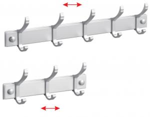  Heavy Duty Stainless Steel Bathroom Hooks , Wall Mounted Coat Hooks Multifunctional Manufactures