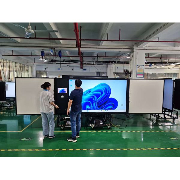 110inch Interconnected Blackboard Smart Whiteboard Interactive Flat Panel Display All In One
