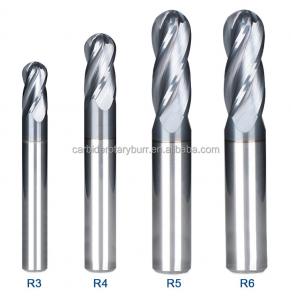 China OEM 6mm Ball End Mill Engraving Woodworking Tungsten Carbide Milling Bits on sale