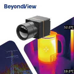 Quality MID612T Uncooled 640×512/12μm Infrared Camera Core Integrated into Thermal Imager for Power Maintenance for sale