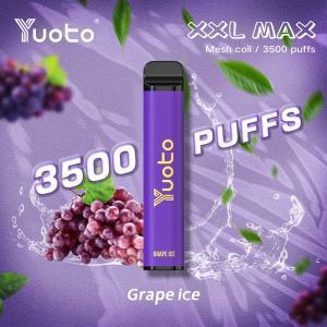  Fruit Flavors YUOTO XXL Max 3500 Puff Oringinal Electronic Cigarette Pod Vape Pen Manufactures