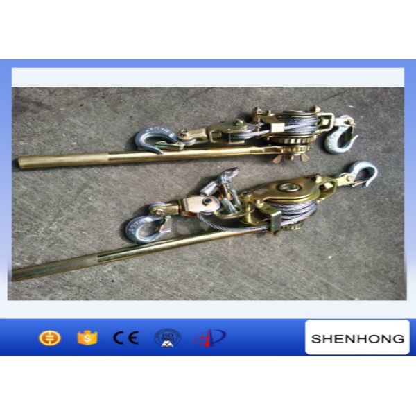 China 1T Cable Pulling Tools Wire Rope Tightener / Wire Rope Puller Tool Hand Winch Puller on sale China 1T Cable Pulling Tools Wire Rope Tightener / Wire Rope Puller Tool Hand Winch Puller on sale