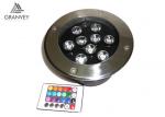 9W Pathway Driveway Garden IP67 LED Underground Light RGB With Remote Controller