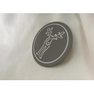 Fancy Soft Custom Rubber Patches , Custom Shoe Patches Garment Accessories