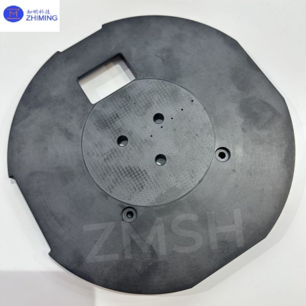 High Precision SIC Silicon Carbide Ceramic Chuck Ceramic Element Vacuum Sucker Customization