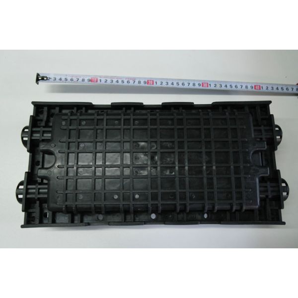 Horizontal Inline Splice Enclosure 4 Cable Ports Max 144 Core For FTTH