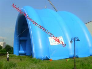  PVC Giant Inflatable Tent Inflatable Air Supported Structures Giant Stage Cover Dome Tent Manufactures