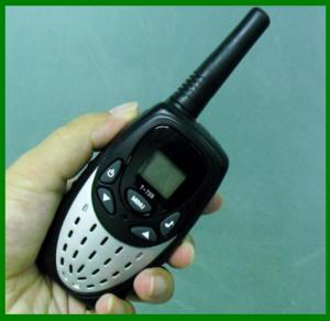 China Black T728 hand free walkie talkie radio communication on sale