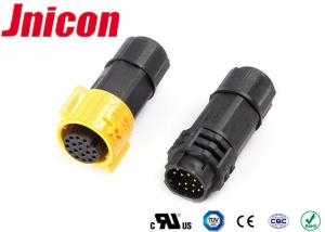  M19 Waterproof Multi Pin Connector 18 Pin And 16 Pin For Signal Data Connection Manufactures