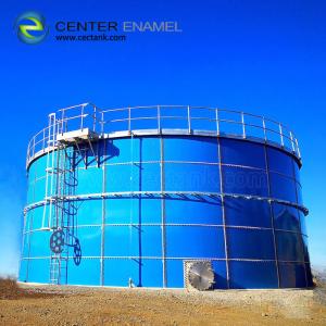  Industrial Glass Lined Steel Water Storage Tanks  For Sewage Treatment Plant Manufactures