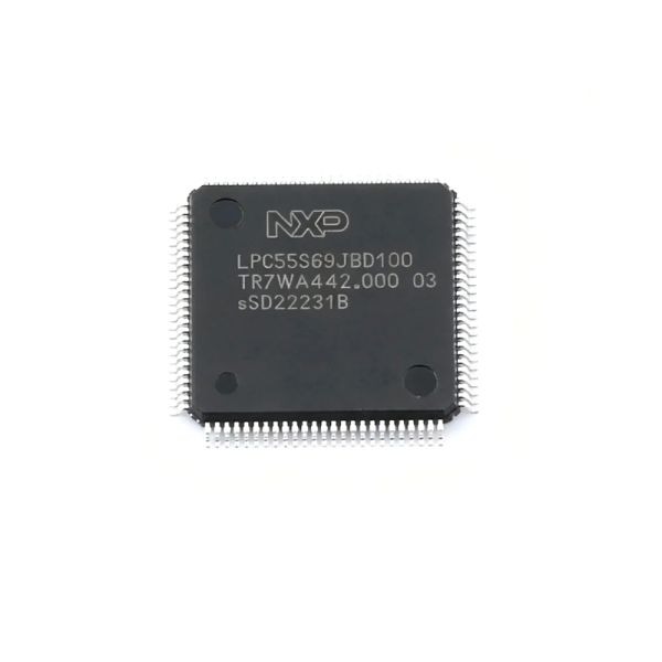 LPC55S69JBD100K 32-bit Arm Cortex-M33 MCU Microcontroller Unit with 180MHz Speed