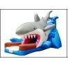 Large Giant Commercial Shark Bouncy Castle with Slide for Kids Shark Inflatable Bouncy Playground for sale