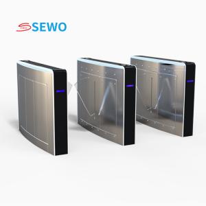 Modern Environments Flap Barrier Gates With High End Design And RS485 TCP/IP