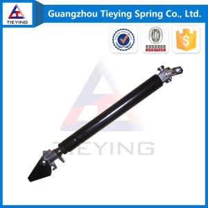 Black Adjustable Lockable Gas Spring With Control Arm Triangle Connector Manufactures