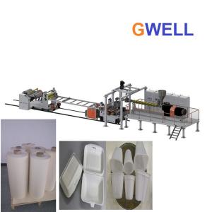 China PLA Plastic Sheet Extrusion Machine PLA Blister Sheet production line Twin Screw Extruder on sale