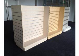 Customized Slatwall Display Units , Store Display Shelving For Sport Clothing Shop Manufactures