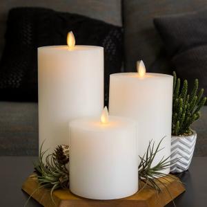  Led Candles For Wedding Centerpieces Flameless Elegant Christmas Light Wax Wedding Candle Pillars Manufactures