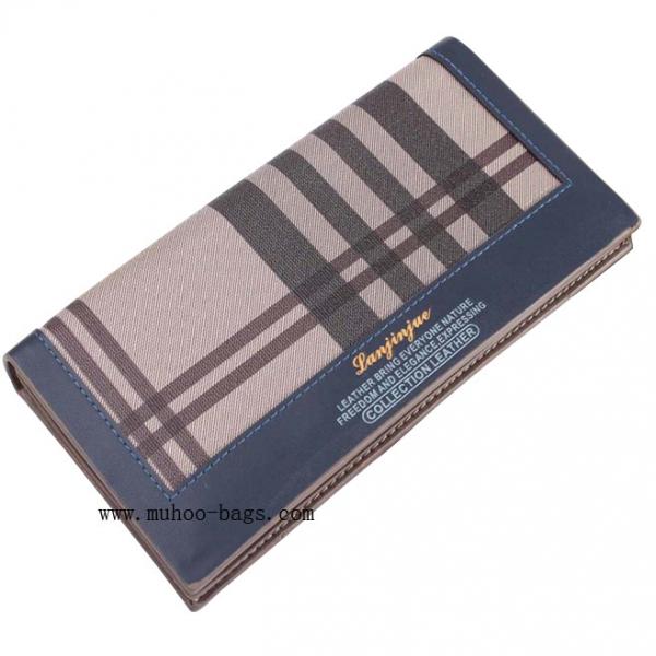 Quality Fashion Leather Travel Card Wallet for Men (MH-2080) for sale
