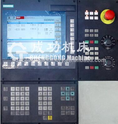 SCVT400H/W double column cnc vertical turning lathe machine with full cover design